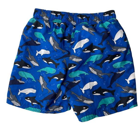 Cat & Jack Toddler‎ Whale Swimming Trunks Shorts - Picture 4 of 4